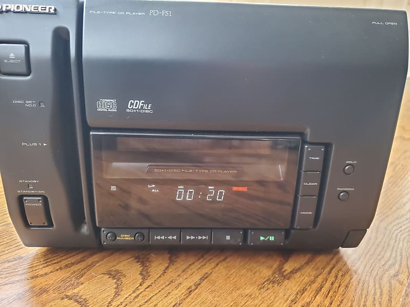 Pioneer PD-F51 50+1 CD Changer Jukebox Black