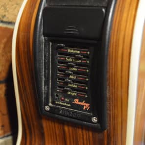 Hohner EA65CEQ Grand Auditorium Acoustic Electric Guitar with case image 4