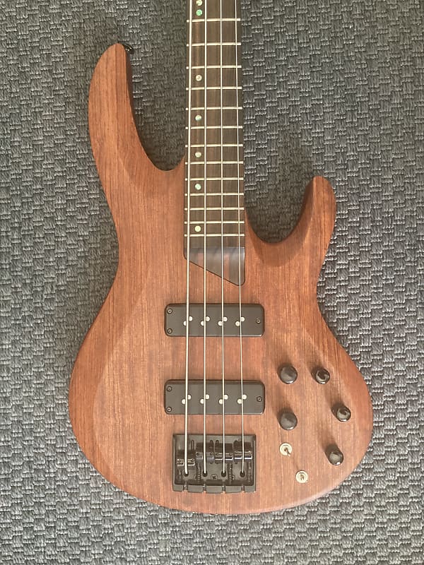 ESP LTD B-1004 SE Bubinga 2010s - Natural Satin | Reverb