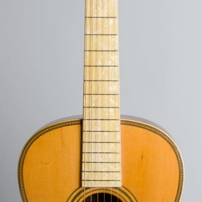Weymann  Jimmie Rodgers Model 890 Flat Top Acoustic Guitar (1931), ser. #45673, original black hard shell case. image 8