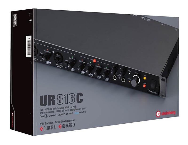 STEINBERG UR816C 16x16 USB 3.0 Type C Audio Interface | Reverb