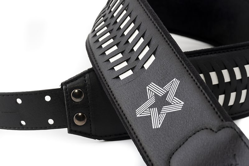 RightOn! Paul Turner Signature Guitar Strap; black