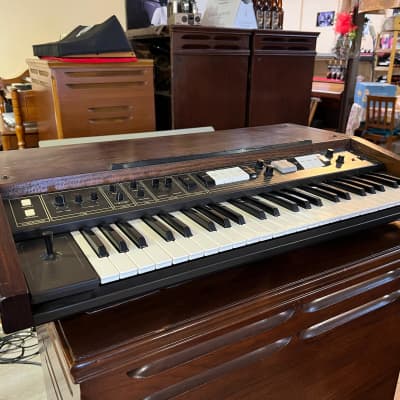 Korg Lambda ES-50 48-Key Polyphonic Synthesizer 1979 - 1982 - Black / Wood