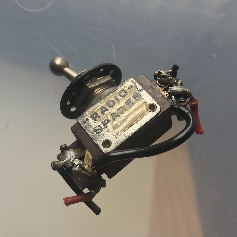 Vintage radiospares - RS 4 pole on / off toggle switch 2A | Reverb UK