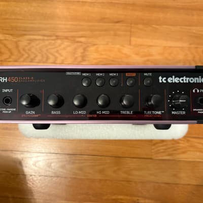 TC Electronic RH450 450w Bass Amp Head | Reverb