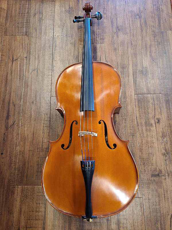 D Z Strad Student Cello Model 101 w/ Bag & Bow (3/4 Size)