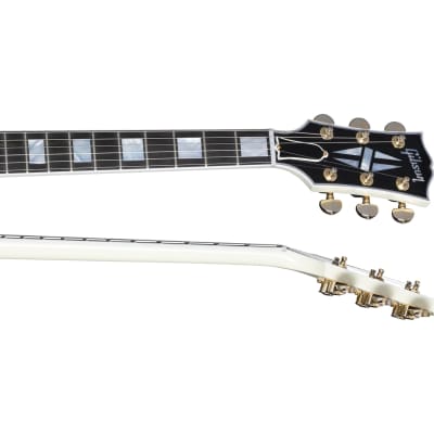Gibson Custom Shop 60th Anniversary 1961 Les Paul SG Custom Guitar w/ Sideways Vibrola - Polaris White image 7