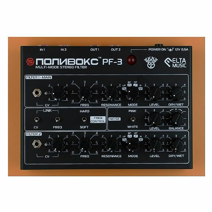 Elta Music Polyvox PF3 MultiMode Stereo Filter Desktop Reverb UK