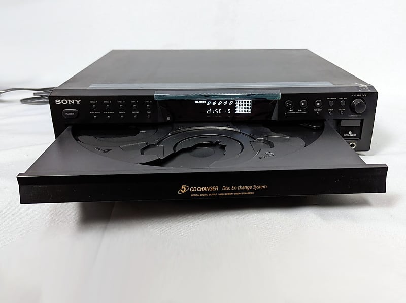 Sony CDP-CE375 CD Changer popular 5 Compact Disc Player HiFi Stereo Home Audio