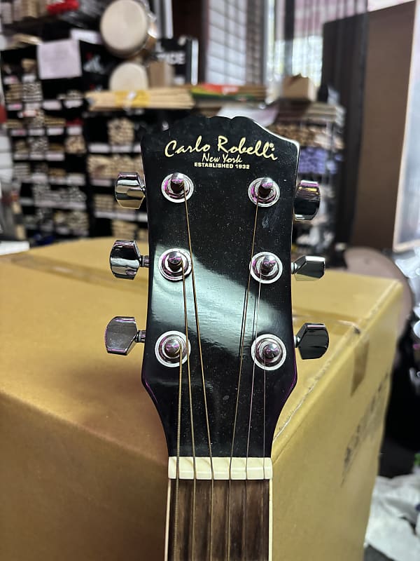 Carlo Robelli Acoustic Electric Guitar | Reverb