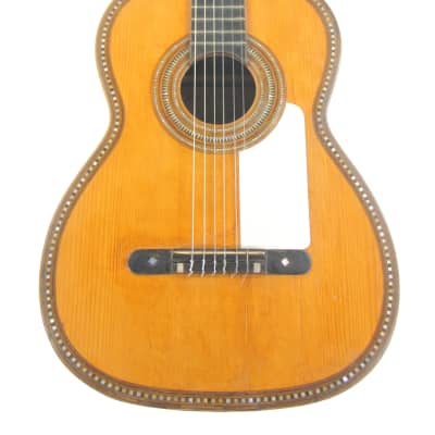 Salvador Ibanez Torres style classical guitar ~1900 - truly an amazing sounding guitar + video! image 2