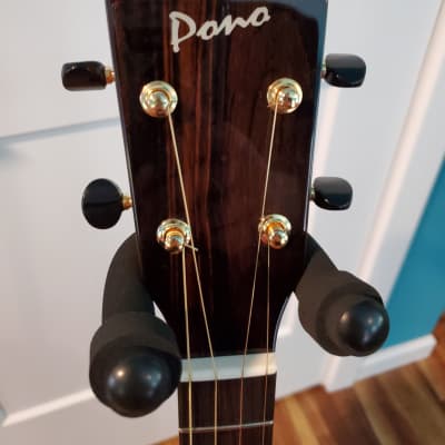 Pono Pro Classic 2021 UL4-4 Cedar/Rosewood Steel String Tenor Guitar/ Baritone Ukulele image 9