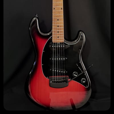 Ernie Ball Music Man Cutlass RS SSS- Firemist Silver | Reverb