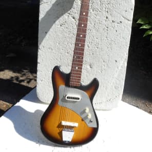 Kent Guitar, 1960's, Japan, 1 Pickup, Sunburst | Reverb