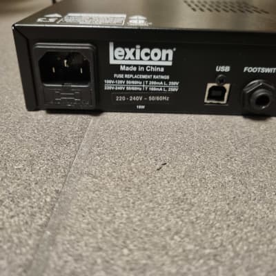 Lexicon MX400XL Dual Stereo / Surround Reverb Effects Processor 2010s - Blue image 10