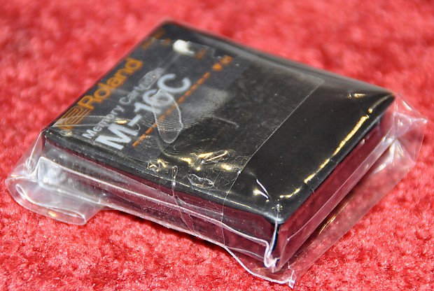 未使用 Roland Memory Cartridge M-16C www.accesoriosparacomputadores.co