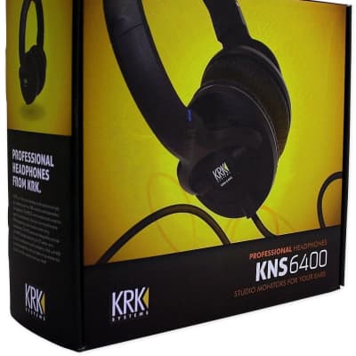 KRK KNS-6400 Professional Dynamic Studio Monitor Headphones KNS6400 image 16