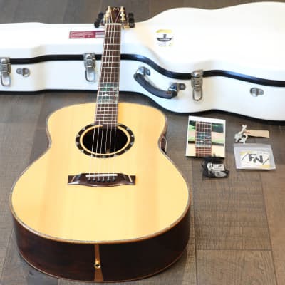 MINTY! 1999 McCollum Grand Auditorium Natural Italian Spruce Top Cocobolo Back & Sides! + Calton Case image 1