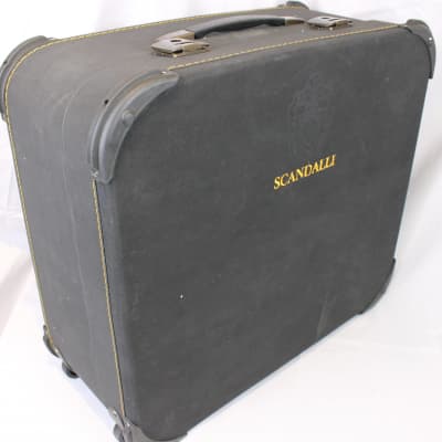 3640 - Certified Pre-Owned Black Scandalli Super VI Extreme Piano Accordion LMMH 41 120 image 3