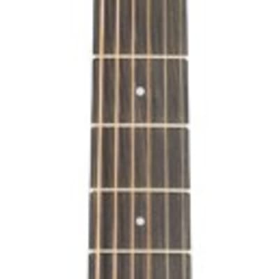 Washburn DFEFE-U Deep Forest Folk Acoustic/Electric Guitar Striped Ebony image 14