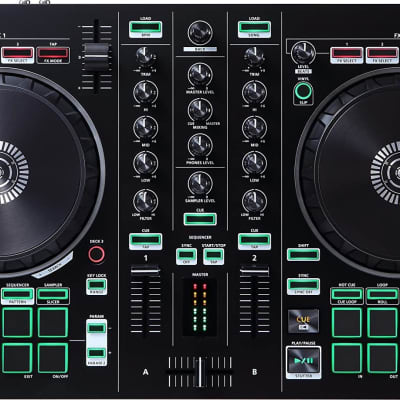 Roland DJ-202 Two-channel, Four-deck Serato DJ Controller image 1