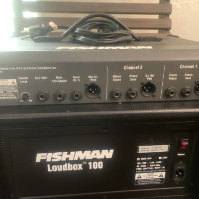Fishman Loudbox 100 early 2010s - black w padded case image 3