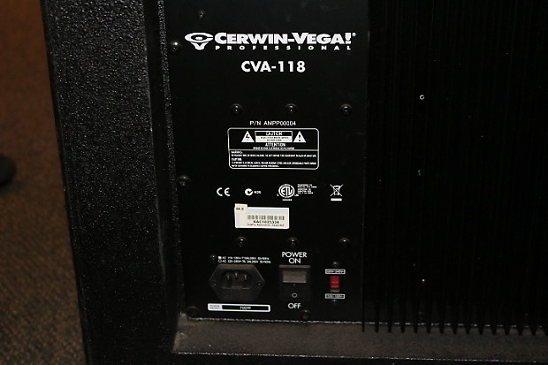 Cva 118 hot sale cerwin vega