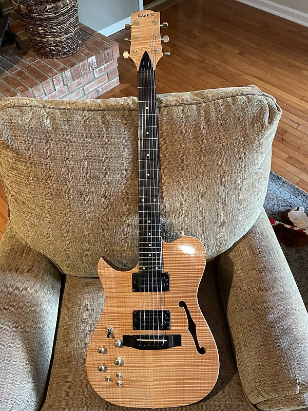 Carvin AE185 1998 Natural Flame Maple Too image 1