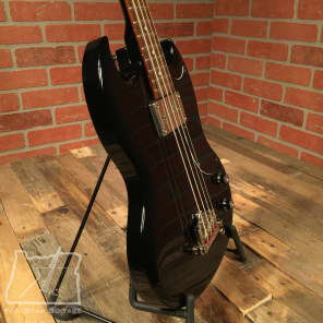 2011 Epiphone EB-0 Ebony 4-String Short Scale Bass | Reverb