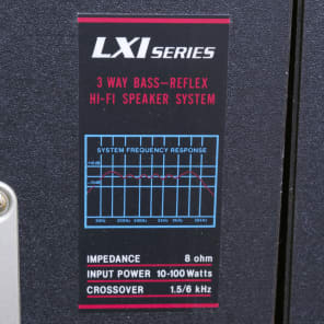 Lxi series 3 way shop bass reflex