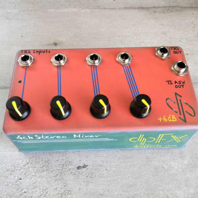 dpFX Pedals - 4 input Stereo Effects Mixer, with TRS and TS AUX (sum) output image 10