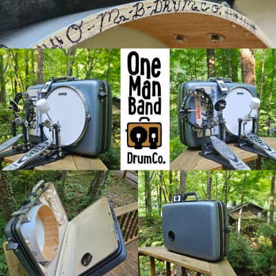 OneManBandDrumCo. The Cubbie 13inch OMBDrumCo. Vintage Suitcase Drum Kick Drum Bass Drum Ludwig Accent Drum image 14