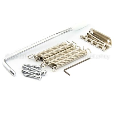 Immagine NEW Gotoh GE101T Traditional Vintage Tremolo for Strat Steel Saddles - CHROME - 7
