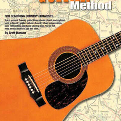 Country Guitar Method Progressive Music Book CD Chords Licks Picking TAB - G7 X- for sale