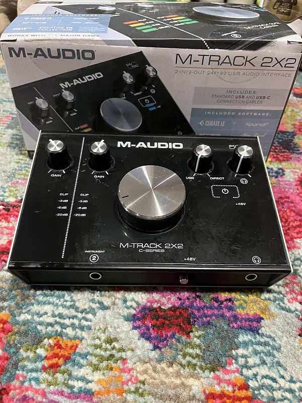 新作SALEセール30%OFF M-AUDIO Track M-TRACK Audio 2x2 M M-Track USB ...