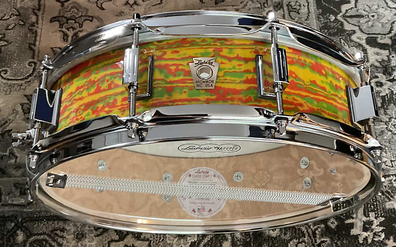 Ludwig 4x14” Classic Maple Custom Snare Drum Citrus Mod