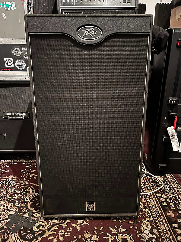 Peavey Vb 215 Bass Cabinet Black Widows 15 Speaker 1400 Reverb