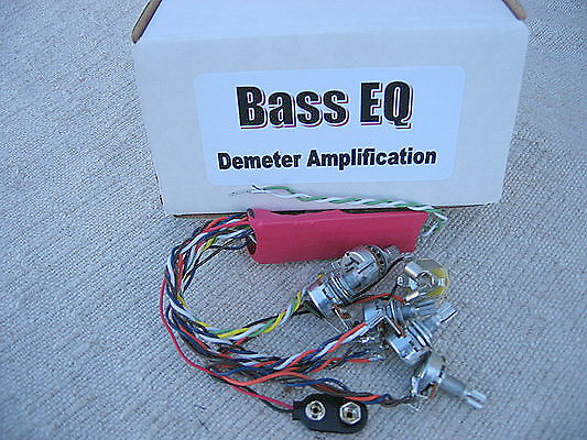 Demeter Bass EQ Preamp Onboard for Bass