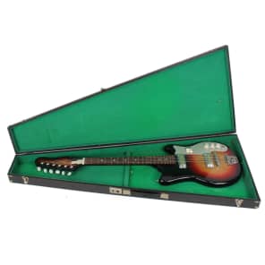 Vintage 1960s Teisco EJ-2 Electric Guitar in Sunburst | Reverb