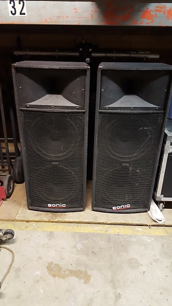 Sonic dj speakers hot sale