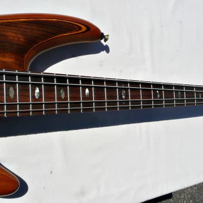 Ibanez SR1200 Premium SR Series Bass Guitar with Ibanez Custom Hardshell Bass Case - Vintage Natural Flat Finish - PV MUSIC Guitar Shop Inspected Setup + Tested Plays / Sounds / Looks Excellent Condition - Free Shipping image 17