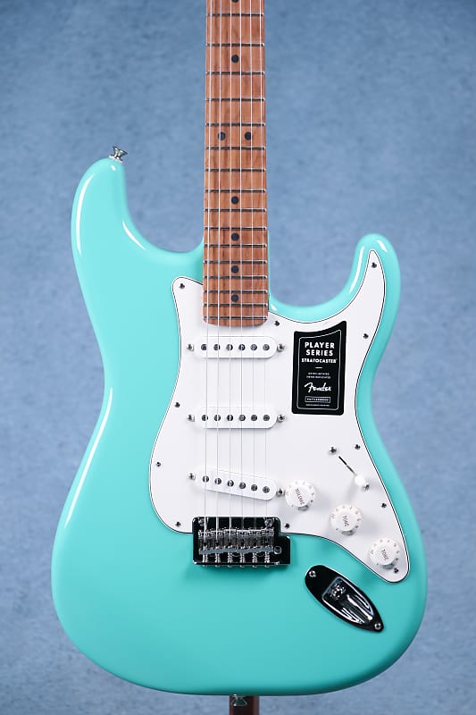 Fender Limited Edition Player Stratocaster Seafoam Green Electric Guitar - MX21243276 image 1