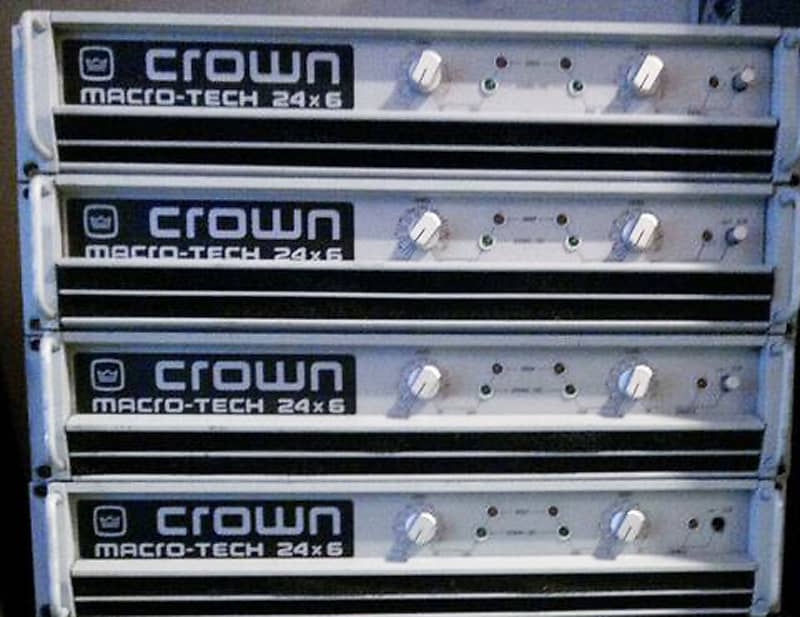Crown Macro Tech MA24x6 Reverb
