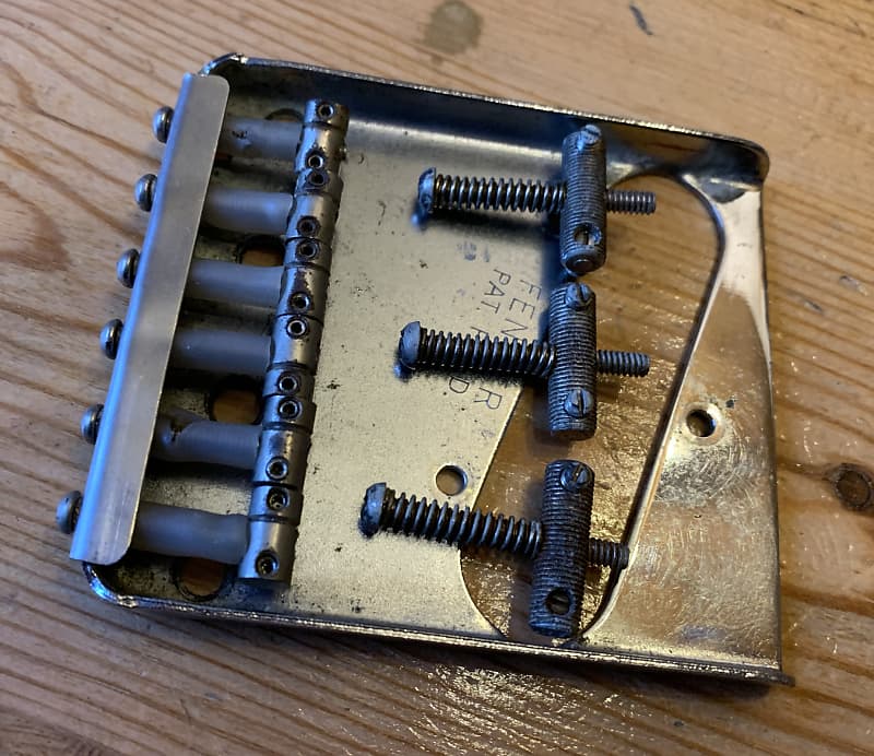 Fender Telecaster 1959 original Top Loader Bridge modified Reverb