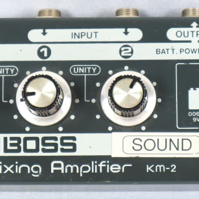 Boss Japan KM-2 Active Mixing Amplifier Amp Pedal | Reverb