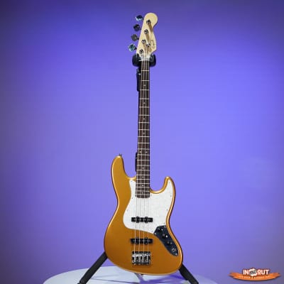 Carparelli  Custom Jazz Bass  Gold image 1