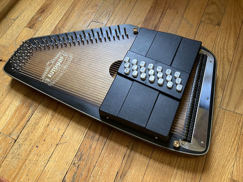 Oscar Schmidt OS11021AE The Americana Autoharp Reverb