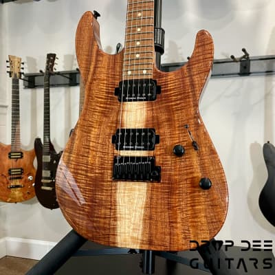 Charvel USA Custom Shop Special Edition DK24 Electric Guitar w/ Case-Natural image 4