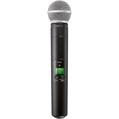 Shure SLX2/SM58 Wireless Handheld Microphone Regular H5 image 2