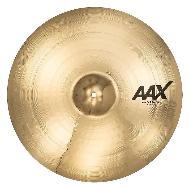 Sabian 21" AAX Raw Bell Dry Ride Cymbal image 1